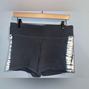 Victoria's Secret PINK Black and White Athletic Shorts